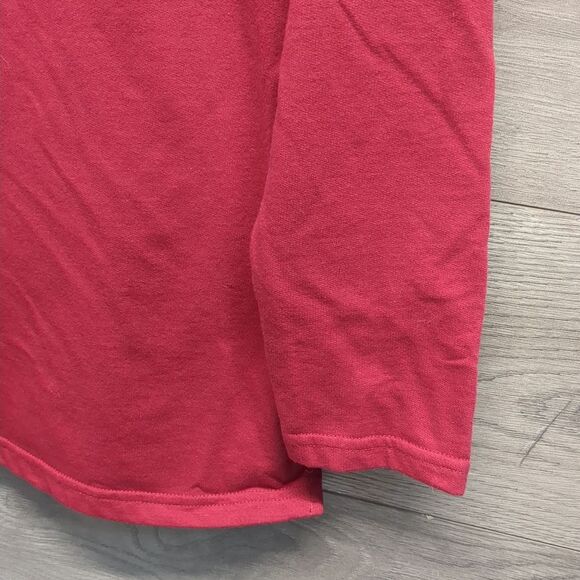 No Brand Red Embellished Crewneck Sweater Women's Size Medium - Picture 5 of 7